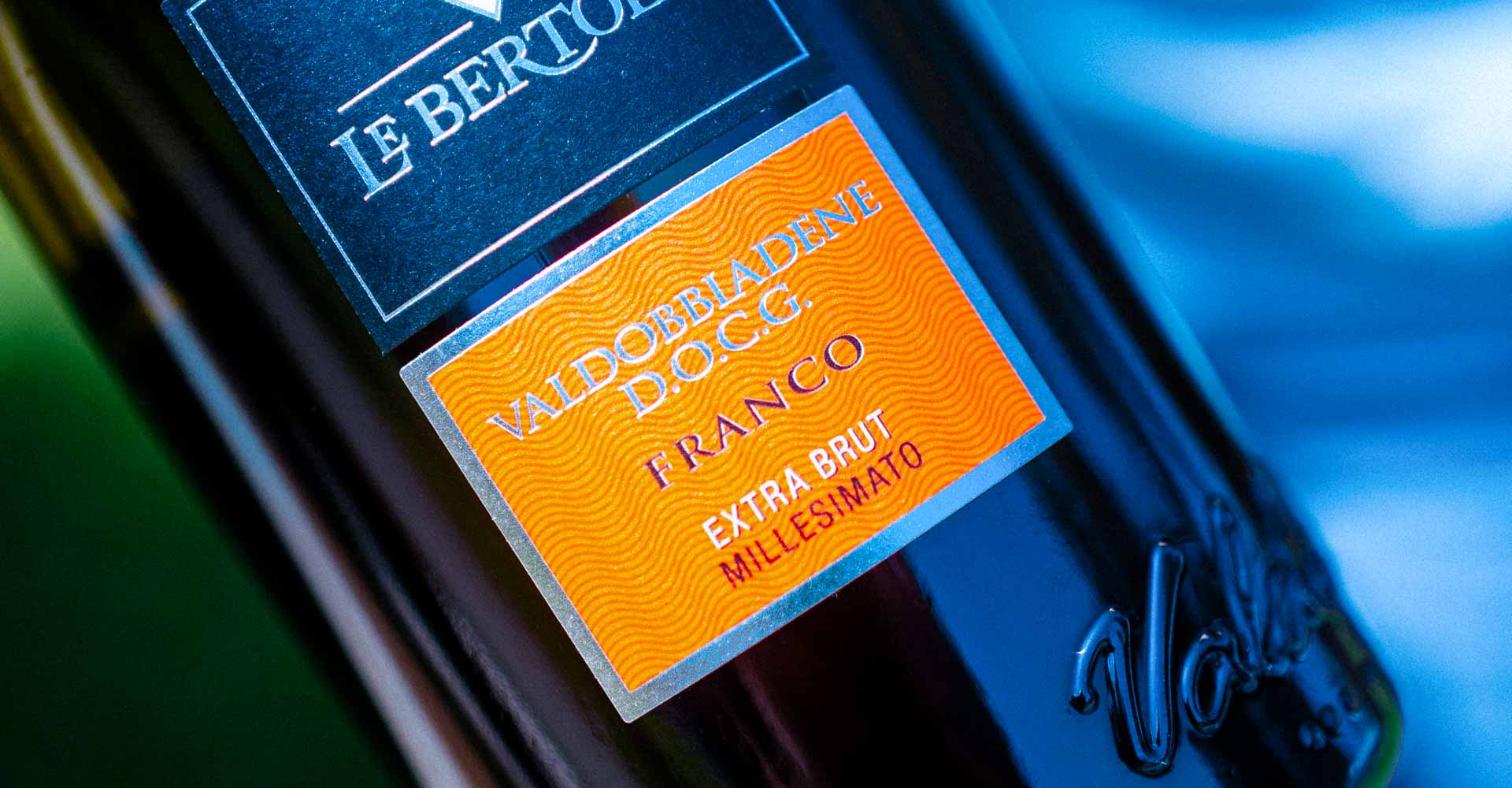 Prosecco Extra Brut na etiketě